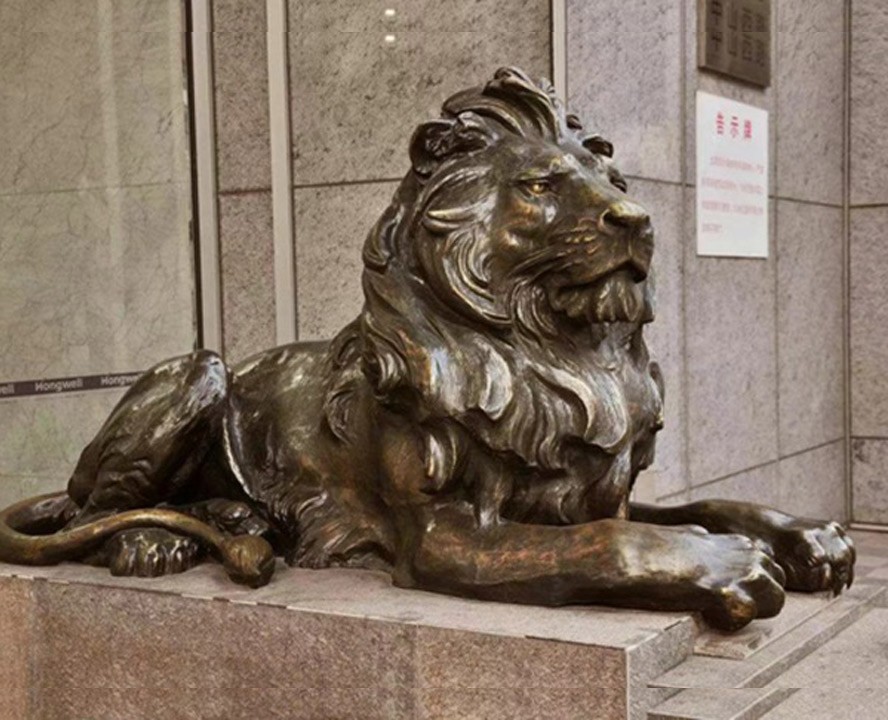 鑄銅獅子